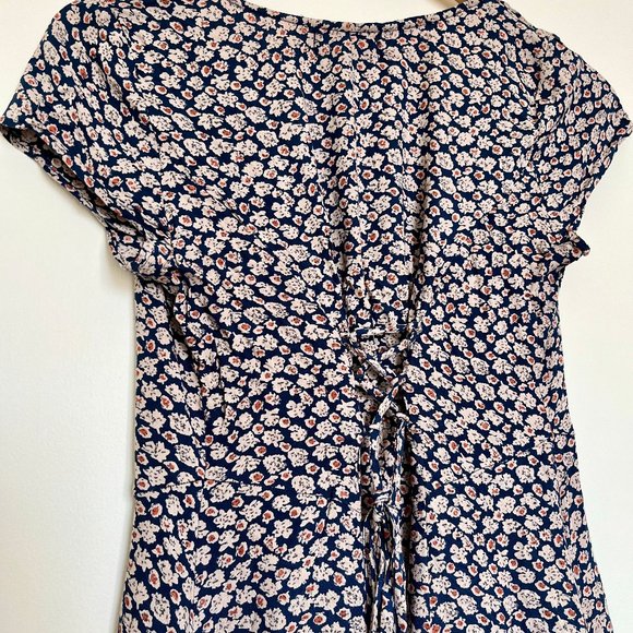 Band of Gypsies Button Down Floral Dress - Picture 6 of 6